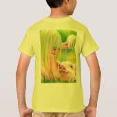 T-shirt Le long est venue une chemise d'araignée (Dos)