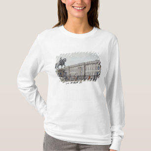 T-shirt Le long pont avec un monument aristocratique
