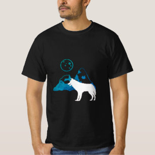 T-shirt Le loup