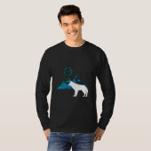 T-shirt Le loup (Devant entier)