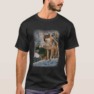 T-shirt Le loup de montagne