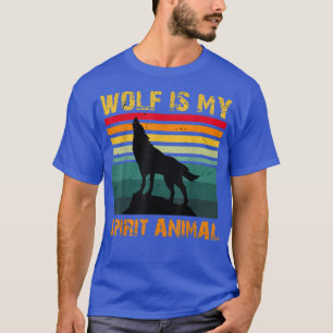 T-shirt Le loup est Mon Esprit Animal, Les Amateurs de lou