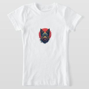 T-Shirt "Le loup majestueux : Gardien de la nature"