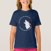 T-shirt Le loup serait toujours le méchant (Devant)