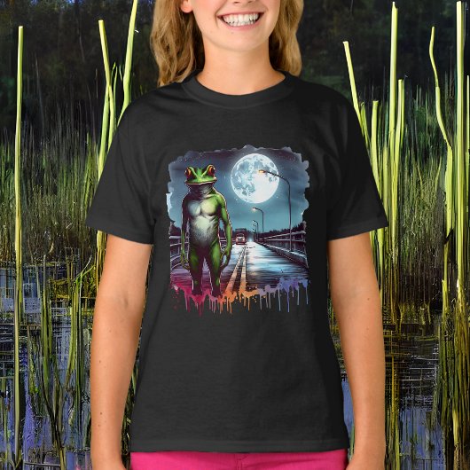 T-shirt Le Loveland Frogman | Ohio Cryptid