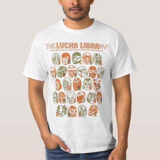 T-shirt Le Lucha Libre (de l'A-Z) (Devant)
