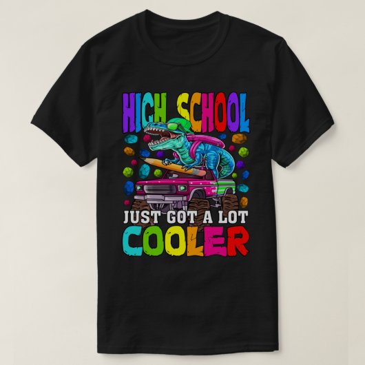 T-shirt Le Lycée A Juste Beaucoup De Glacière Monster Truc (Design devant)