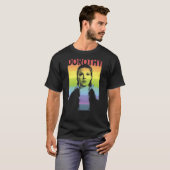 T-shirt Le Magicien De La Fierté Oz Dorothy Rainbow Poster (Devant entier)