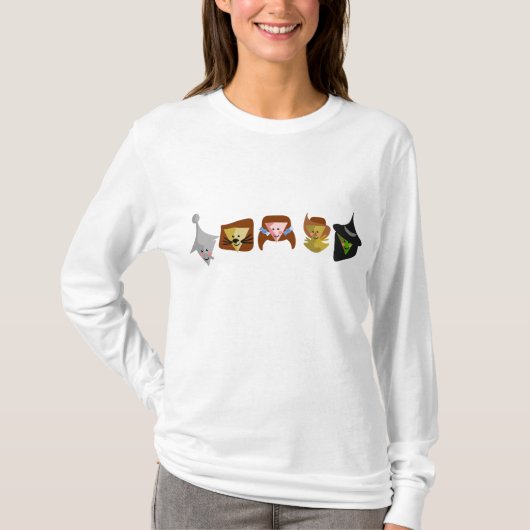 T-shirt Le magicien d'Oz (Devant)