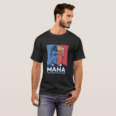 T-shirt Le MAHA rassure l'Amérique Trump 2024 (Devant entier)