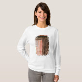 T-shirt Le Maine, drapeau américain fané sur la porte de (Devant entier)