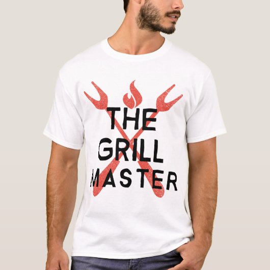 T-shirt Le maître grill (Devant)