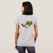 T-shirt Le majestueux fruit du roi Durian (Dos entier)