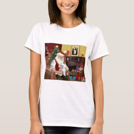 T-shirt Le Maltese de Santa (Devant)