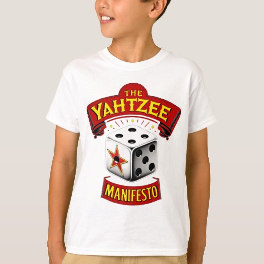 T-shirt Le Manifeste de Yahtzee, la chemise de l'enfant (Devant)
