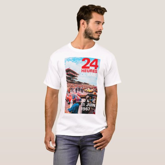 T-shirt Le Mans 1967 (Devant entier)