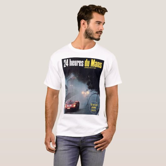 T-shirt Le Mans 1971 (Devant entier)