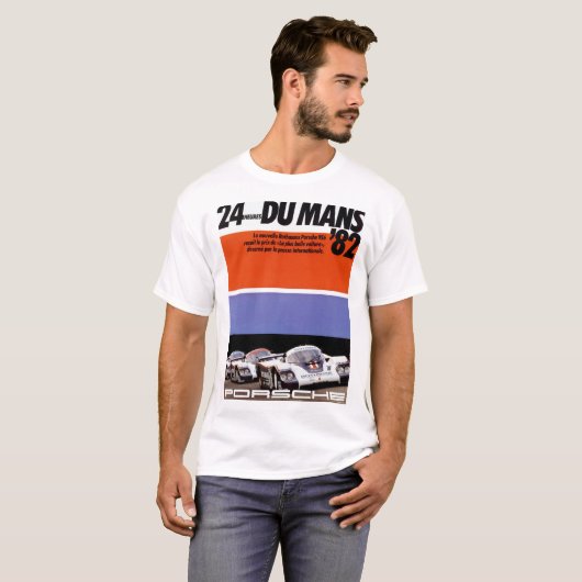 T-shirt Le Mans 1982 (Devant entier)