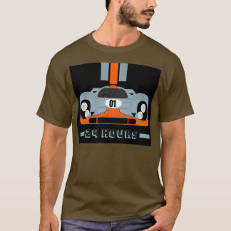 T-shirt Le Mans Car Racing 24 Heures Le Mans Motor Racing 