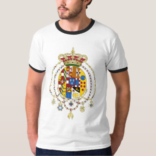 T-shirt Le manteau arme le royaume du fonctionnaire Italie