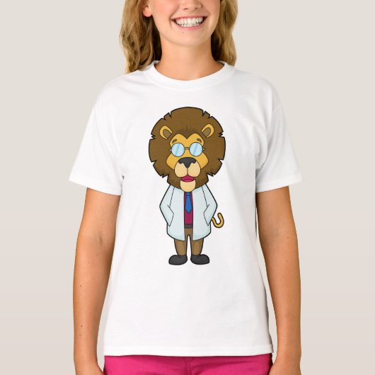 T-shirt Le manteau du docteur Lion (Devant)