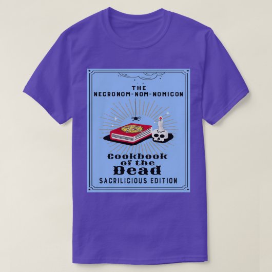 T-shirt Le manuel Necronomnomnomicon des morts (Design devant)