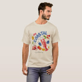 T-shirt Le Marché de Fruits de Mer Côtiers (Devant entier)