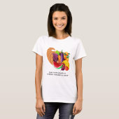 T-shirt Le marché des fruits et légumes de Cornucopia (Devant entier)