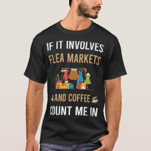 T-shirt Le Marché Du Café Et De La Flea