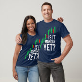 T-shirt Le Marché stock Est Il Lundi Pourtant Jour Trader (Unisexe)