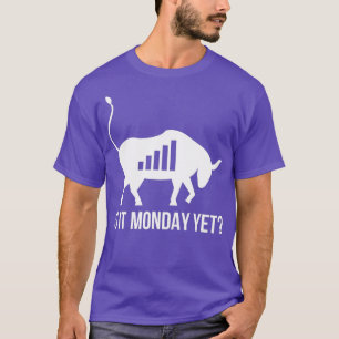 T-shirt Le Marché stock Est Il Lundi Pourtant Jour Trader