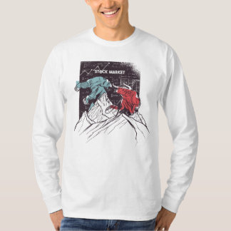 T-shirt Le marché Stock et le commerce des ours