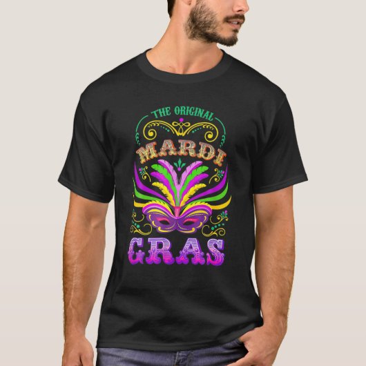 T-shirt Le Mardi Gras d'origine (Devant)