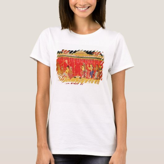 T-shirt Le mariage des parents de Krishna, d'une dispersio (Devant)
