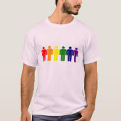 T-shirt Le mariage homosexuel soutient le mariage homosexu (Devant)