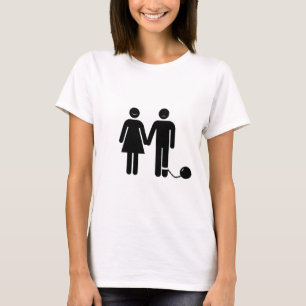 T-shirt Le marié à la "balle et chaîné"