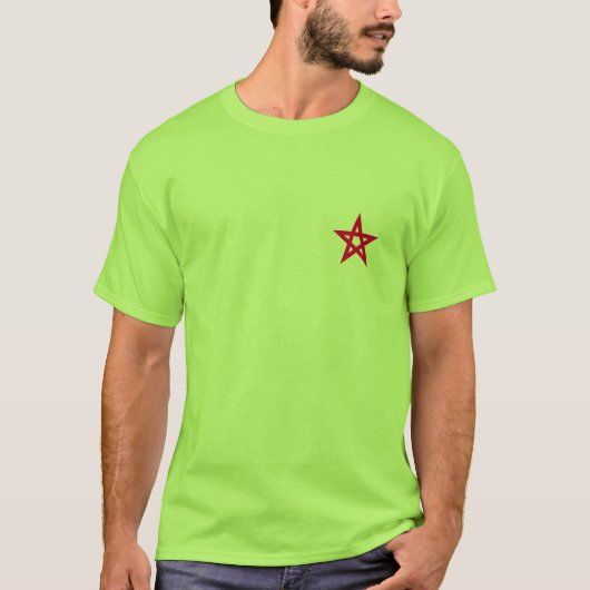 T-shirt le Maroc (Devant)