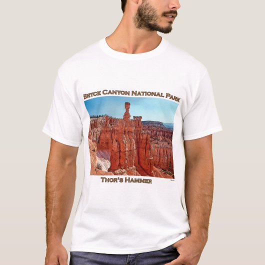 T-shirt Le marteau du Canyon-Thor de Bryce (Devant)