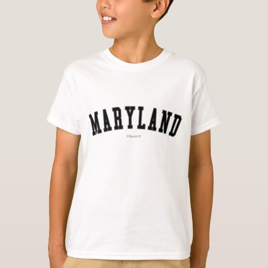 T-shirt Le Maryland (Devant)