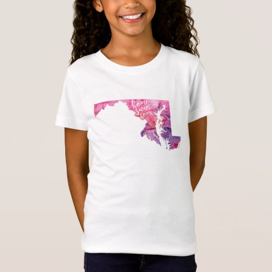 T-Shirt Le Maryland à la maison doux à la maison (Devant)