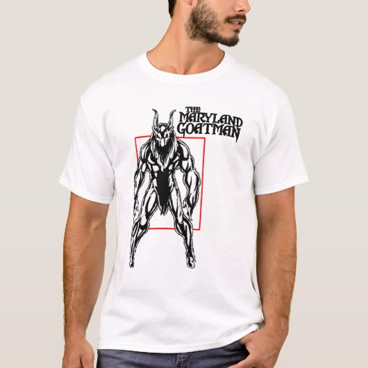 T-shirt Le Maryland Goatman (Devant)