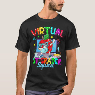 T-shirt Le Masque Pomme D'Équipe Virtuelle De 1Ème Année D