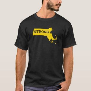 T-shirt Le Massachusetts fort