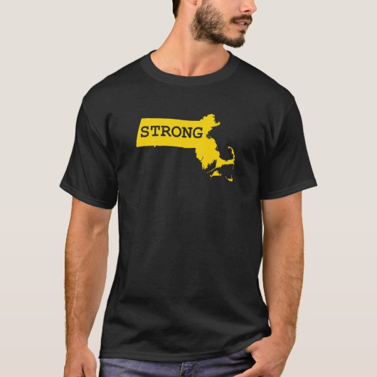 T-shirt Le Massachusetts fort (Devant)