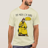 T-shirt Le Mathe de Khan (Devant)