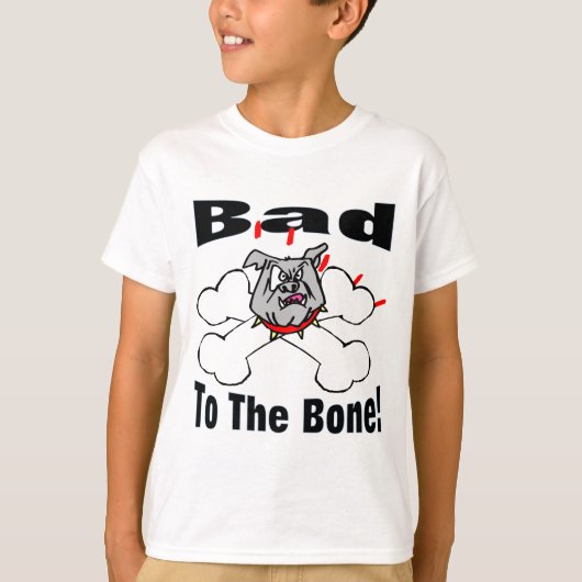 T-shirt Le mauvais à l'os (Devant)