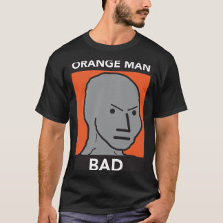 T-shirt Le mauvais orange d'homme