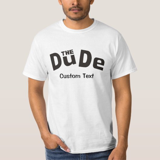 T-shirt Le mec (Devant)