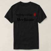 T-shirt Le mécanisme de réfrigération (Design devant)