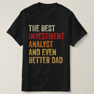 T-shirt Le Meilleur Analyste D'Investissement Et Encore Mi